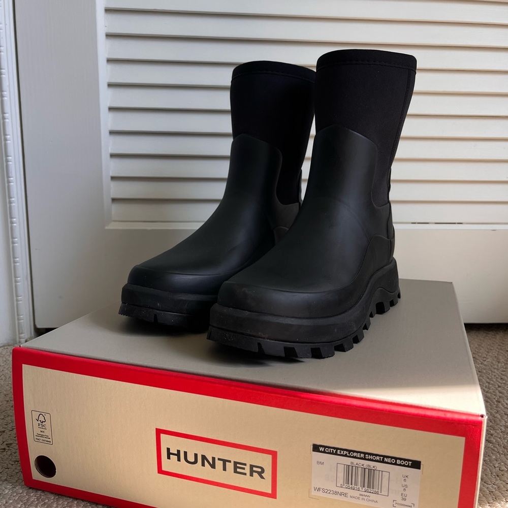Hunter Rain Boots - City Explorer Short Boot